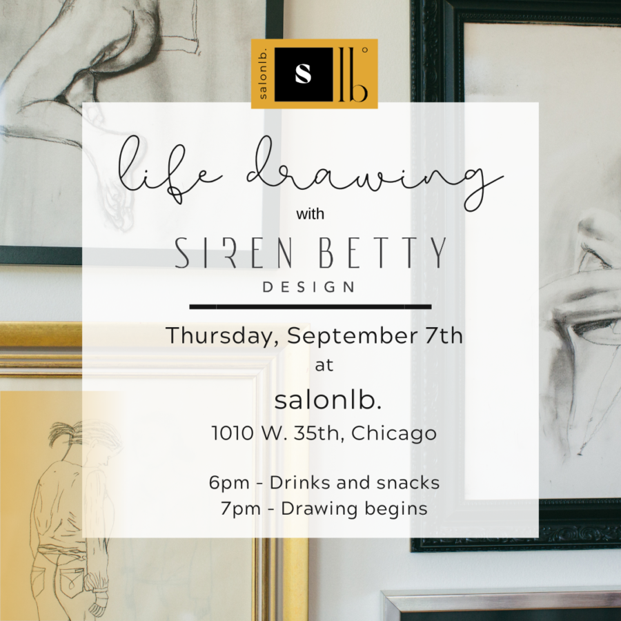 Life Drawing with Siren Betty Design The Visualist